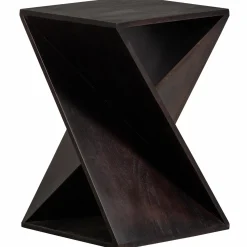 Clearance WOOOD Ikem bijzettafel acacia donkerbruin