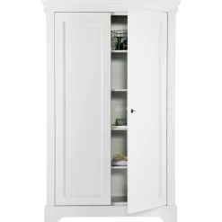 Best WOOOD Isabel brocante kast grenen Wit