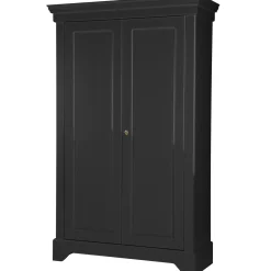 New WOOOD Isabel brocante kast grenen Matzwart