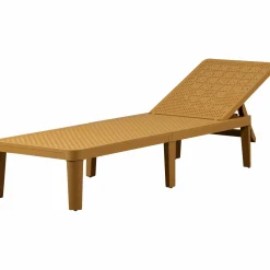 Best WOOOD Jinte ligbed tuin kunststof Geel
