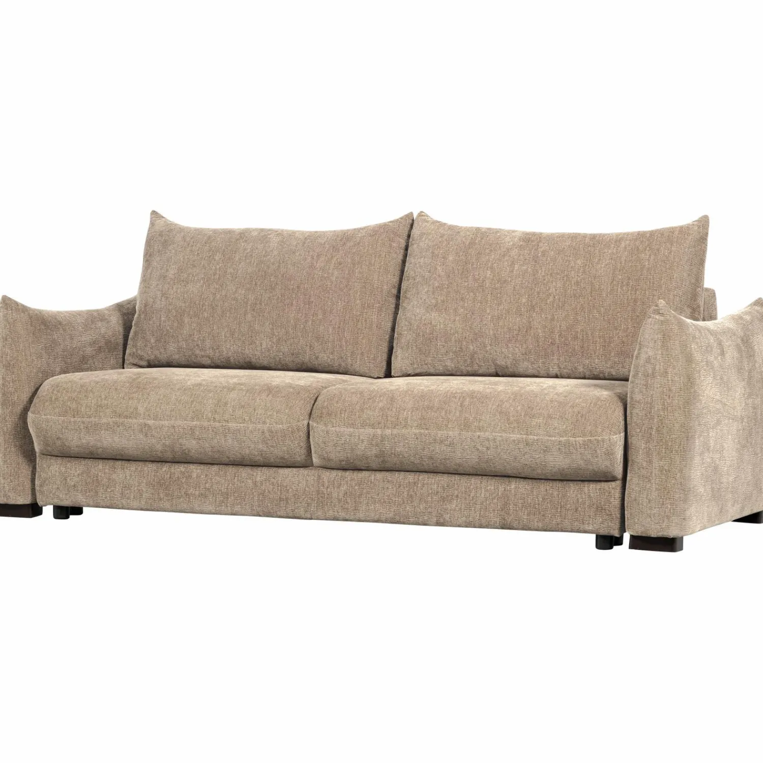 WOOOD Jonne 3-zits slaapbank chenille Naturel