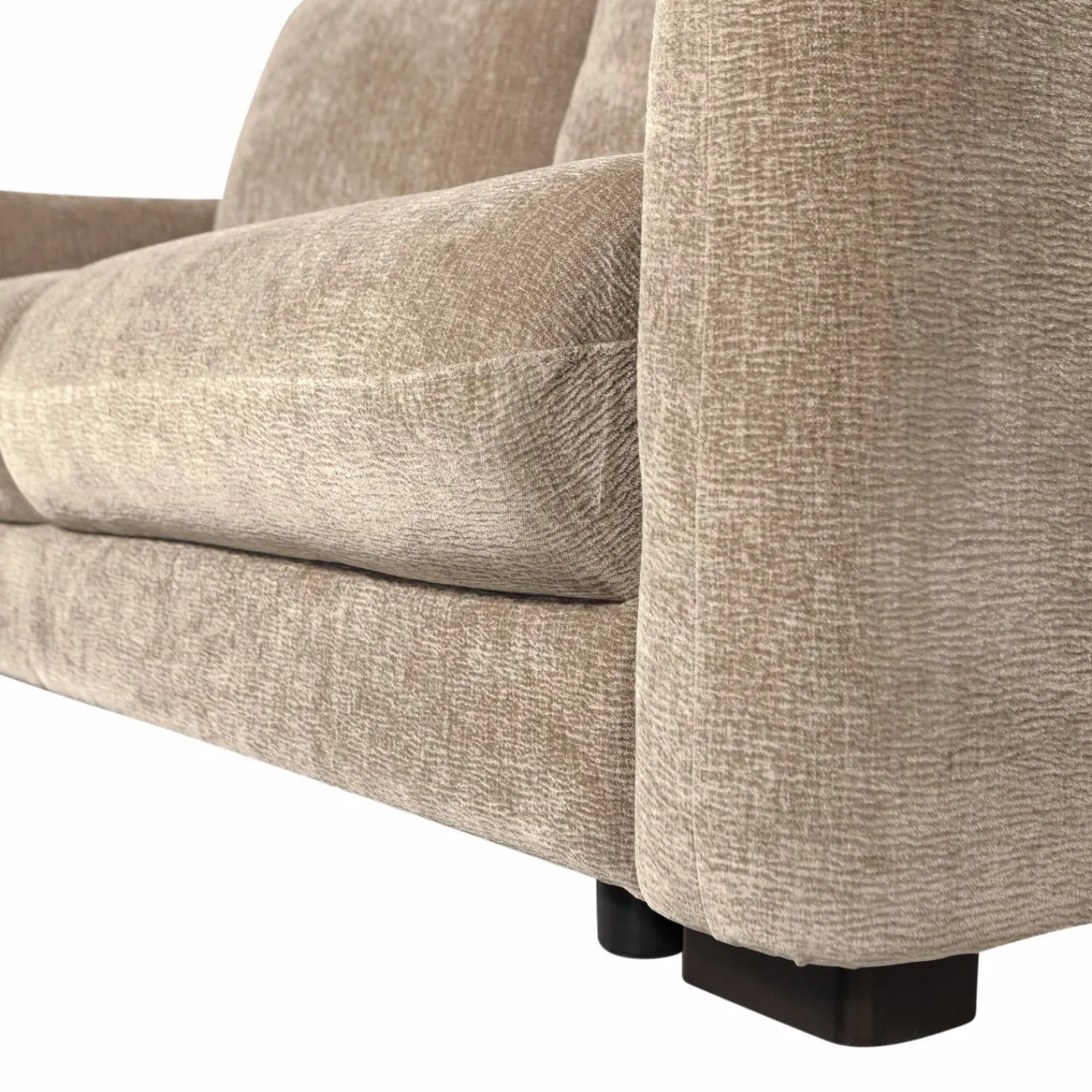 WOOOD Jonne 3-zits slaapbank chenille Naturel