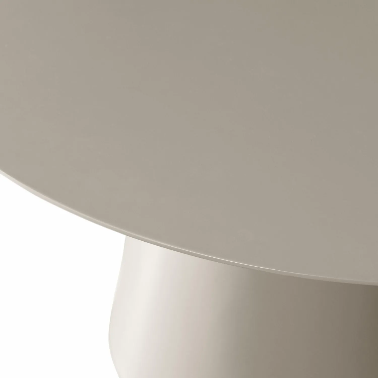Outlet WOOOD Jorre eettafel ø120 cm mdf Antiek beige