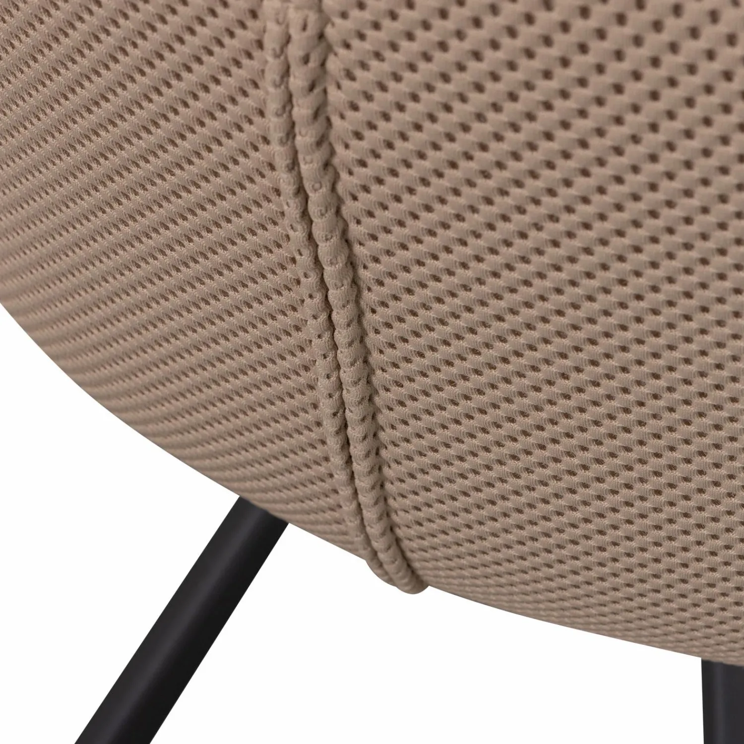 WOOOD Juno eetkamerstoel mesh naturel