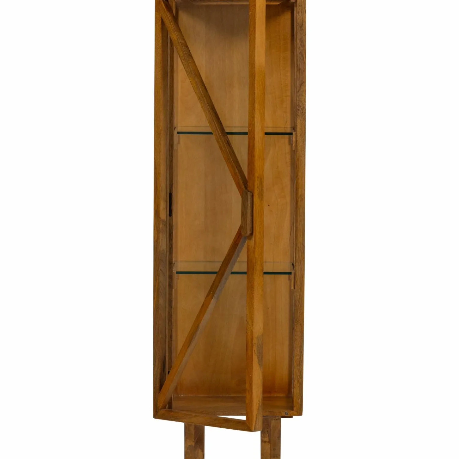 Outlet WOOOD Kella 1-deurs kast mango hout Naturel