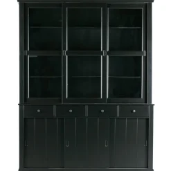 Clearance WOOOD Lagos buffetkast grenen Diepzwart