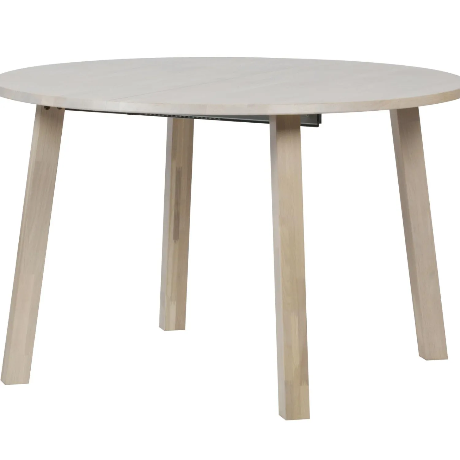 Online WOOOD Lange Jan uitschuifbare eettafel rond eiken Sydney