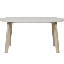 Online WOOOD Lange Jan uitschuifbare eettafel rond eiken Sydney