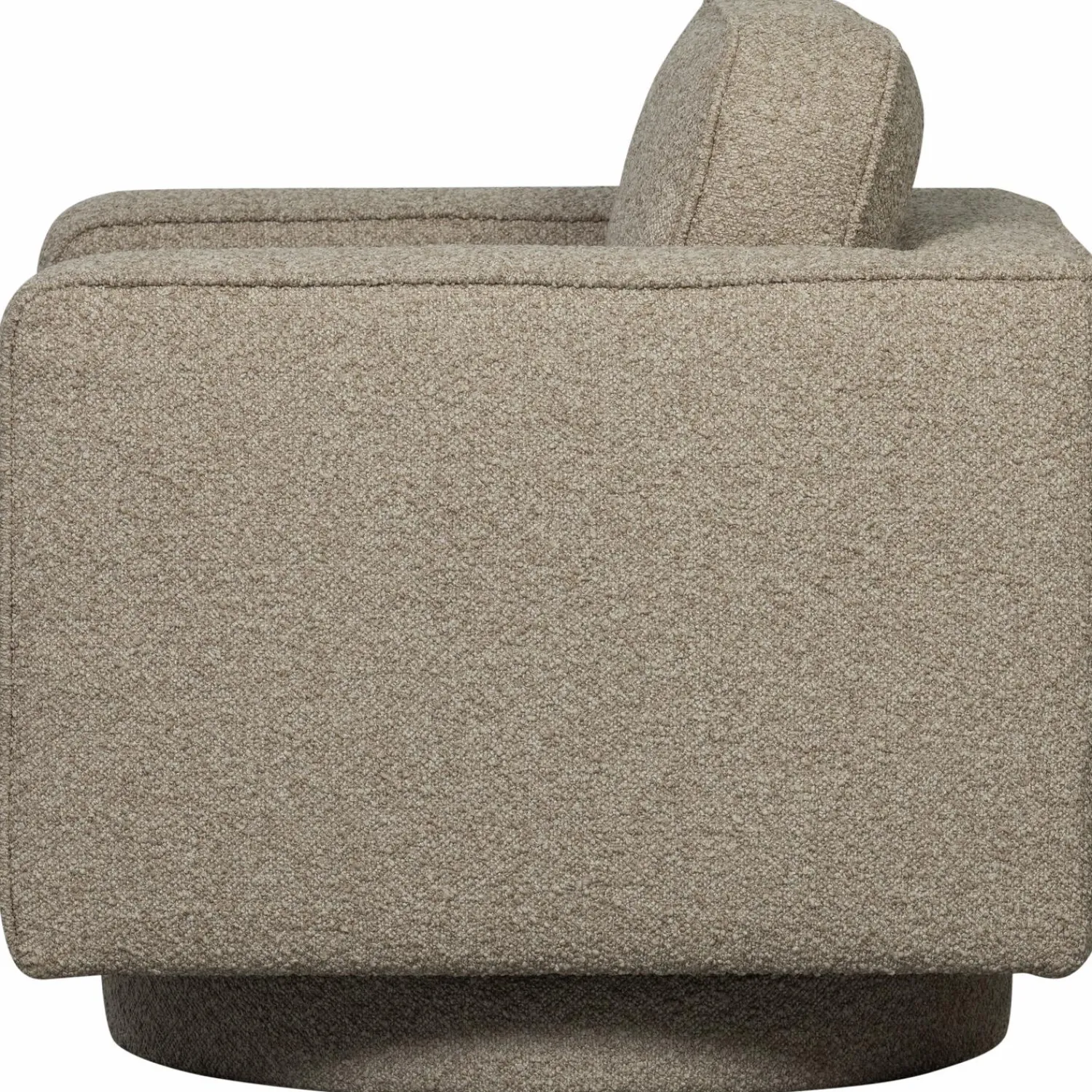 Sale WOOOD Lazy draaifauteuil bouclé Zand