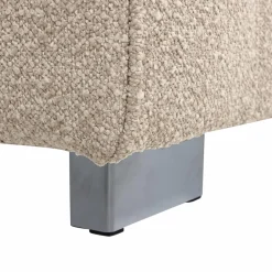Discount WOOOD Lazy 1-zits element met arm rechts bouclé Naturel