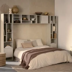 New WOOOD Letterba(n)k XL wandmeubel grenen dust