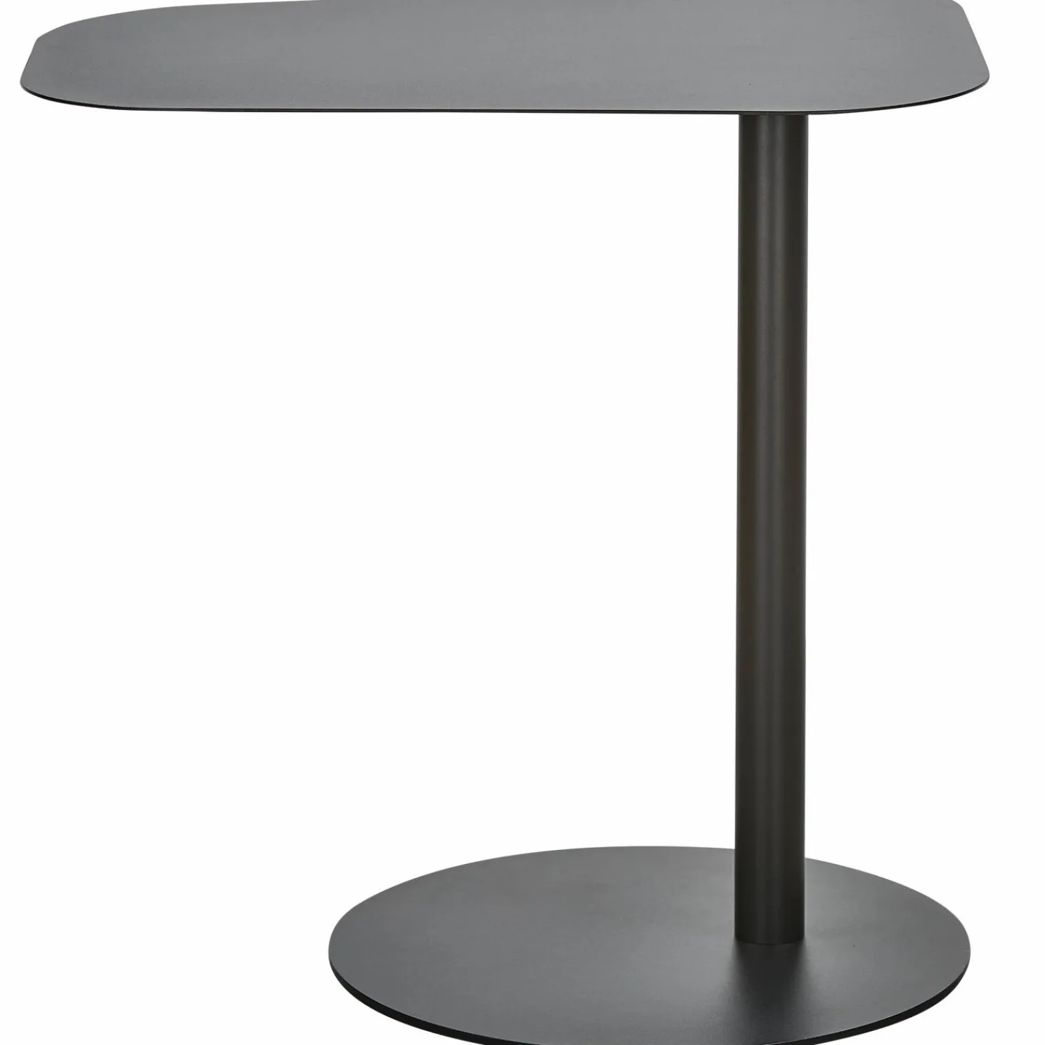 WOOOD Lia bijzettafel metaal Zwart