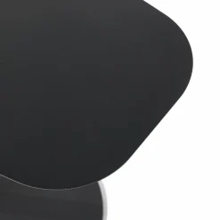 WOOOD Lia bijzettafel metaal Zwart