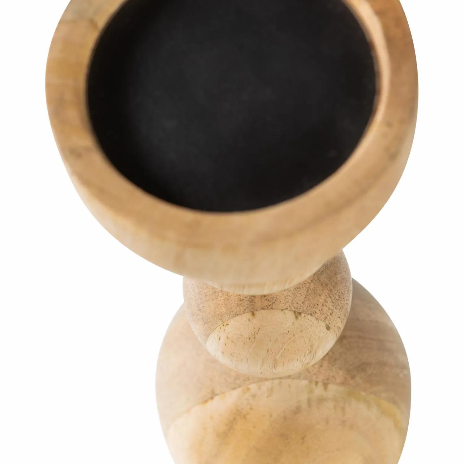 Hot WOOOD Liske kandelaar mango hout naturel