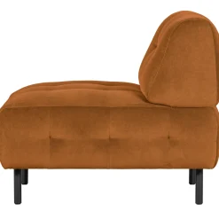 Outlet WOOOD Lloyd fauteuil velvet Kaneel