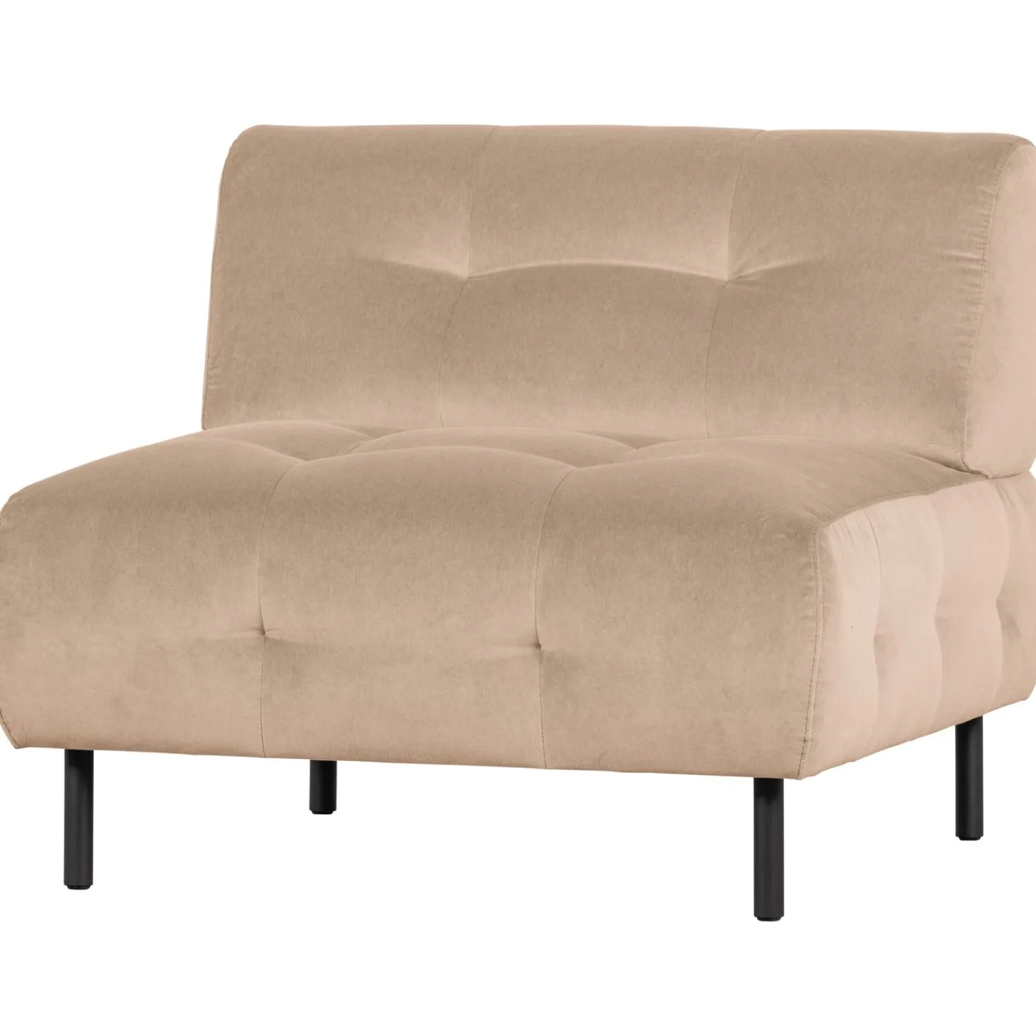 Clearance WOOOD Lloyd fauteuil velvet Zeezout