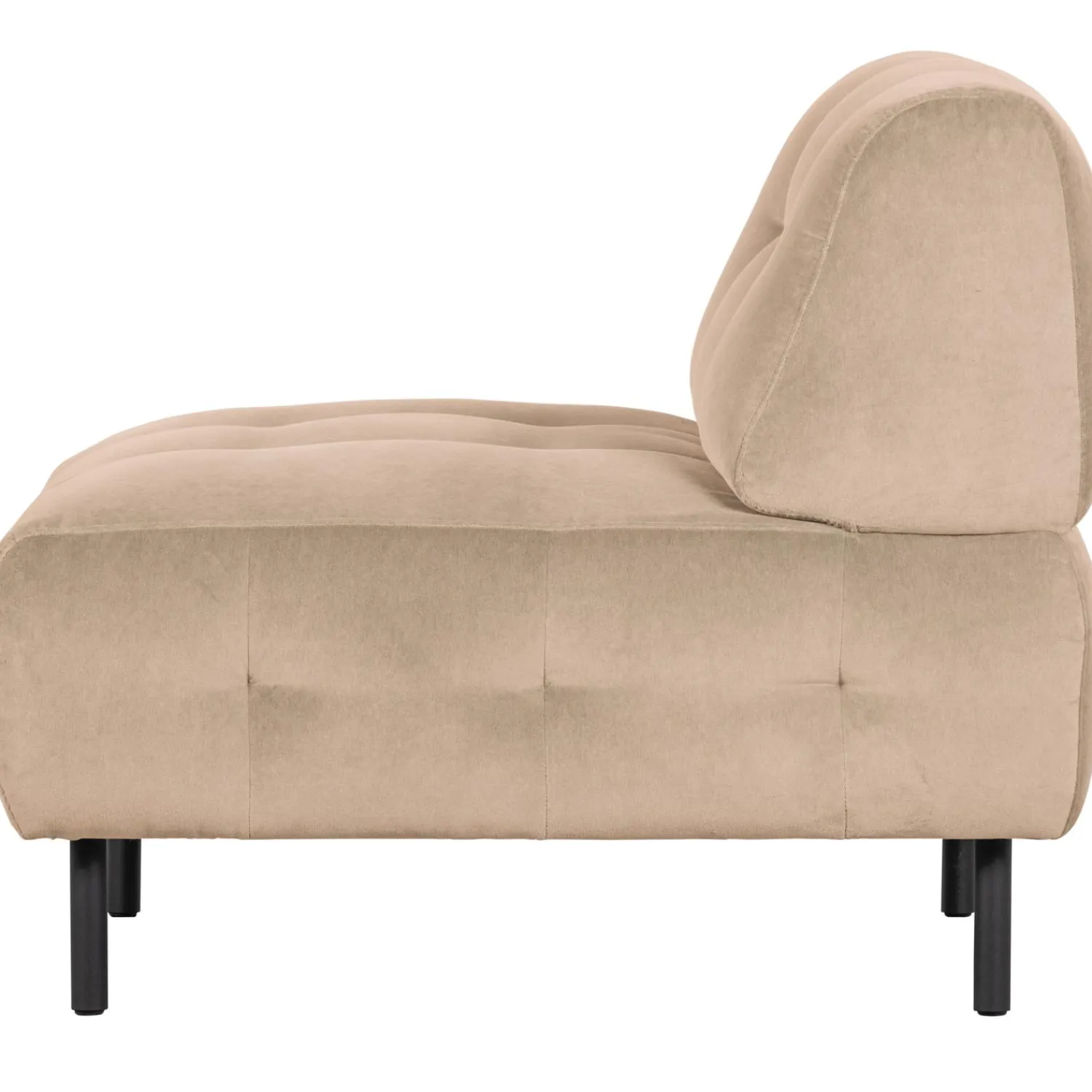 Clearance WOOOD Lloyd fauteuil velvet Zeezout