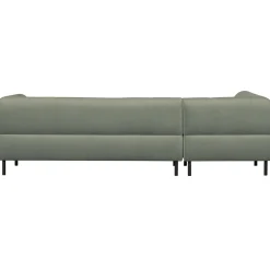 Online WOOOD Lloyd hoekbank links velvet Waterplant