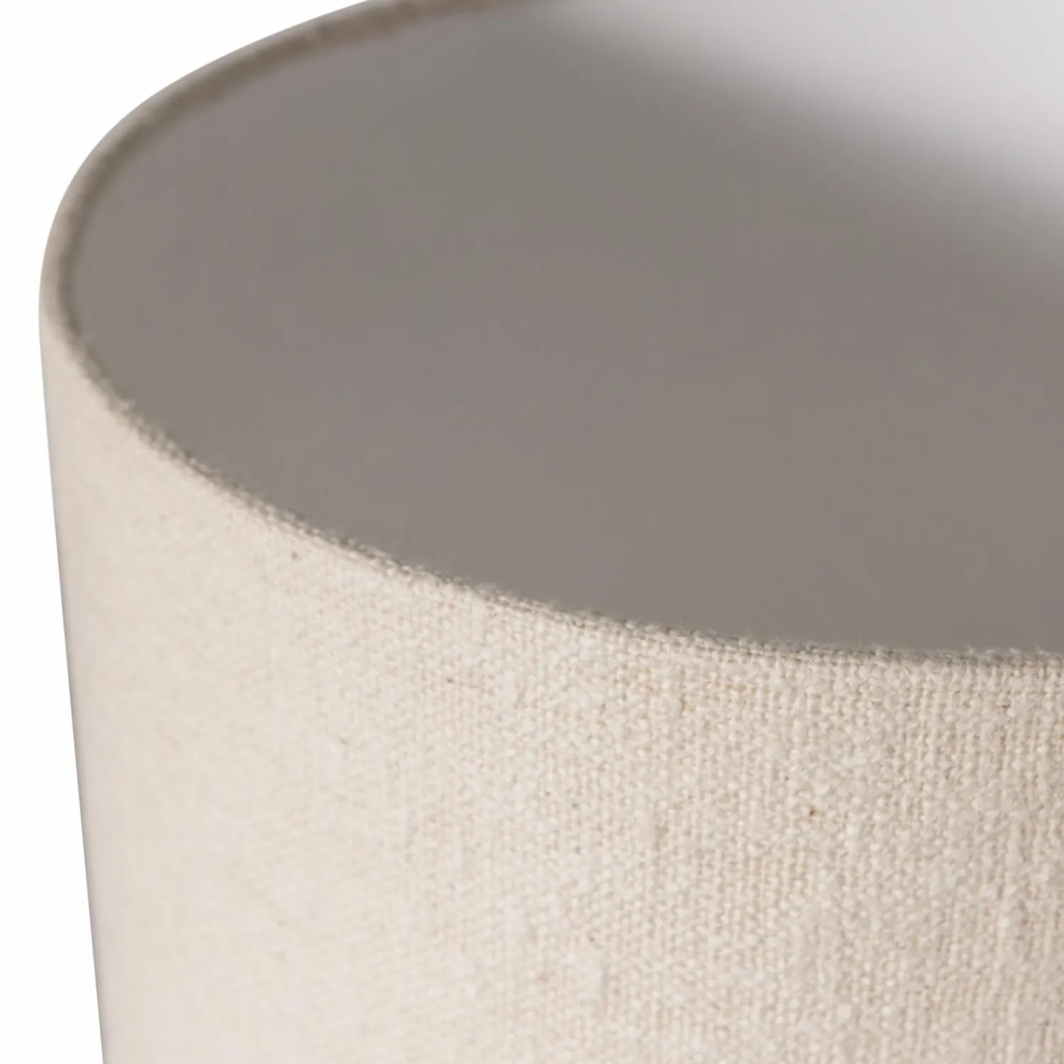 Outlet WOOOD Loft tafellamp metaal/bouclé 90xø22 cm Naturel