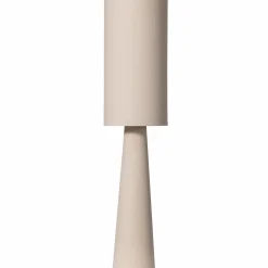 Hot WOOOD Loft vloerlamp metaal/bouclé 130xø30 cm Naturel