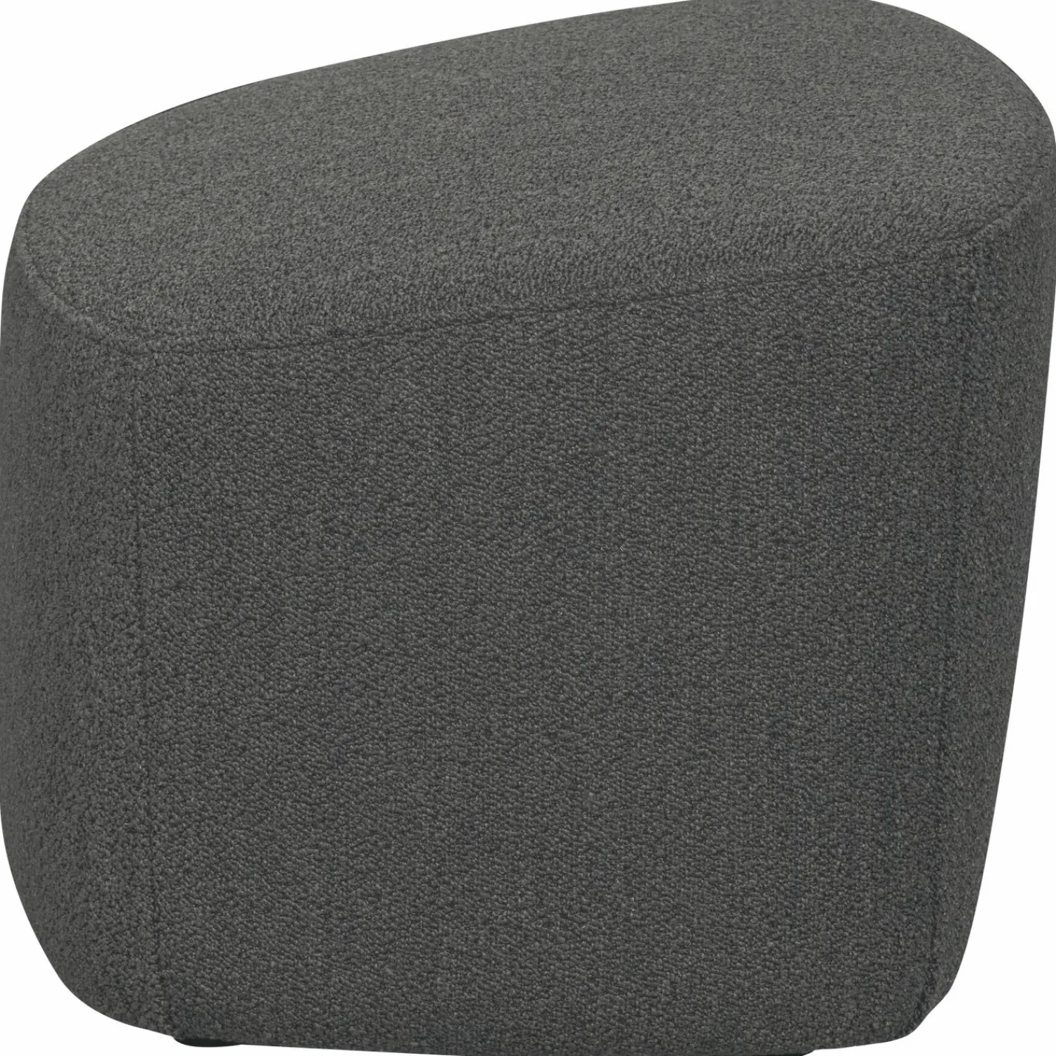 Discount WOOOD Lofty hocker bouclé Staalgrijs