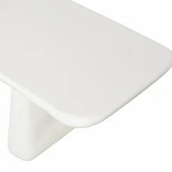 Clearance WOOOD Loggia eetbankje vezelversterkte polymeer naturel 227x40 cm