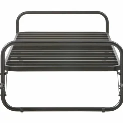 Sale WOOOD Lucy eenpersoons onderschuifbed metaal zwart 90x200 cm