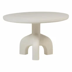Clearance WOOOD Luno tuintafel rond ø120 cm vezelversterkte polymeer naturel