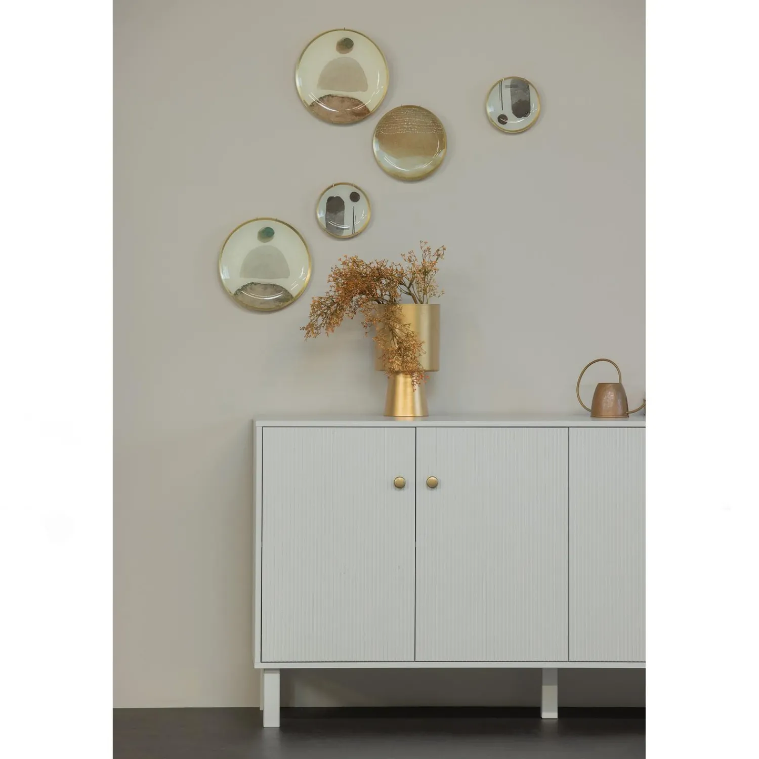 Hot WOOOD Madu dressoir grenen wolkengrijs