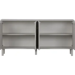 Hot WOOOD Madu dressoir grenen wolkengrijs