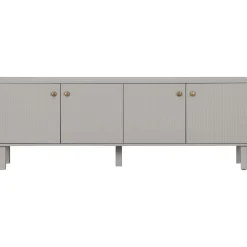 Outlet WOOOD Madu tv meubel grenen wolkengrijs