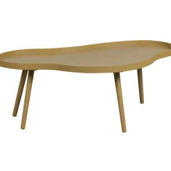 Clearance WOOOD Mae bijzettafel organisch langwerpig hout alpaca