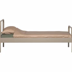 Hot WOOOD Mata 1-persoons bed metaal zand 90x200 cm