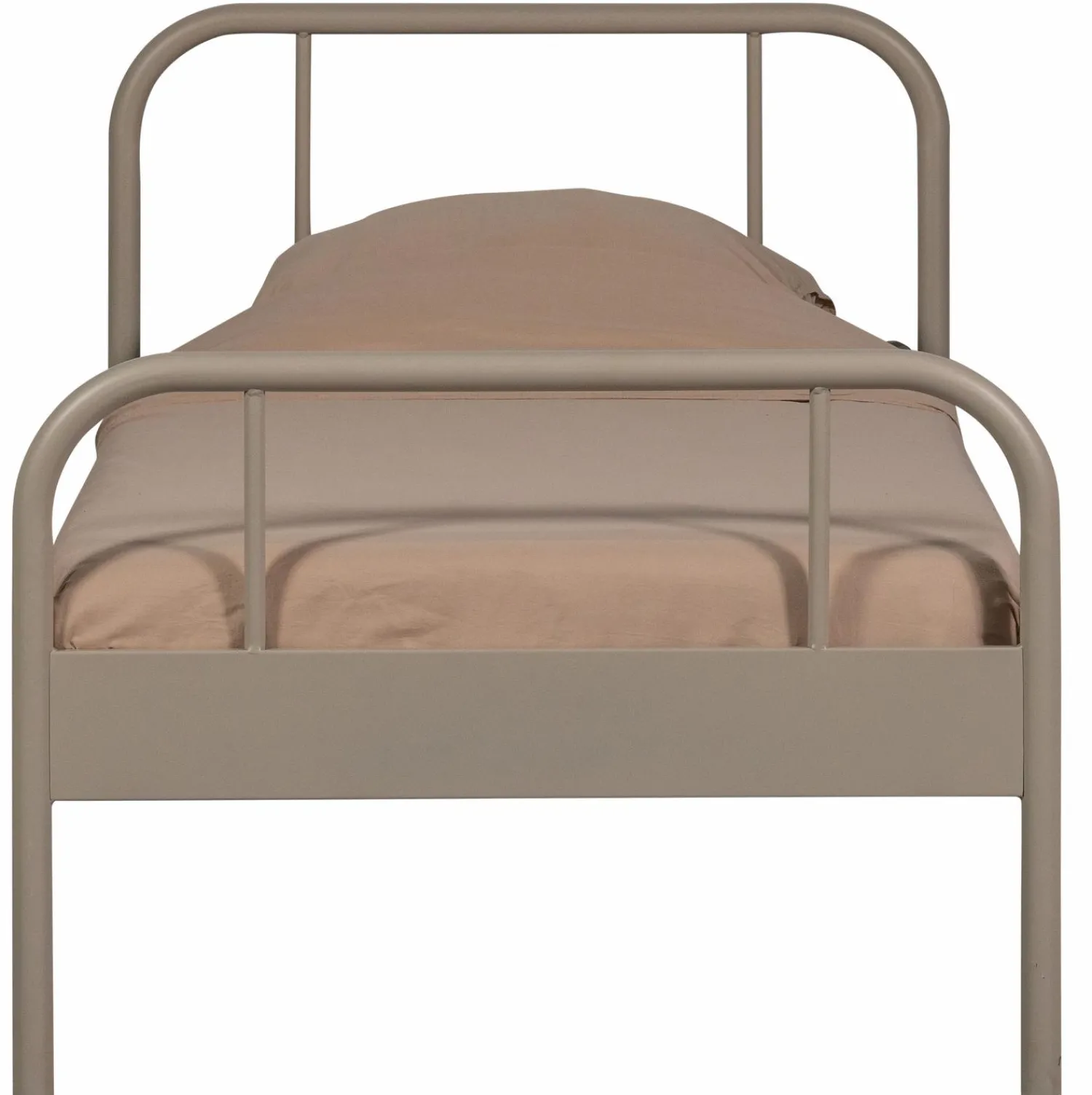 Hot WOOOD Mata 1-persoons bed metaal zand 90x200 cm
