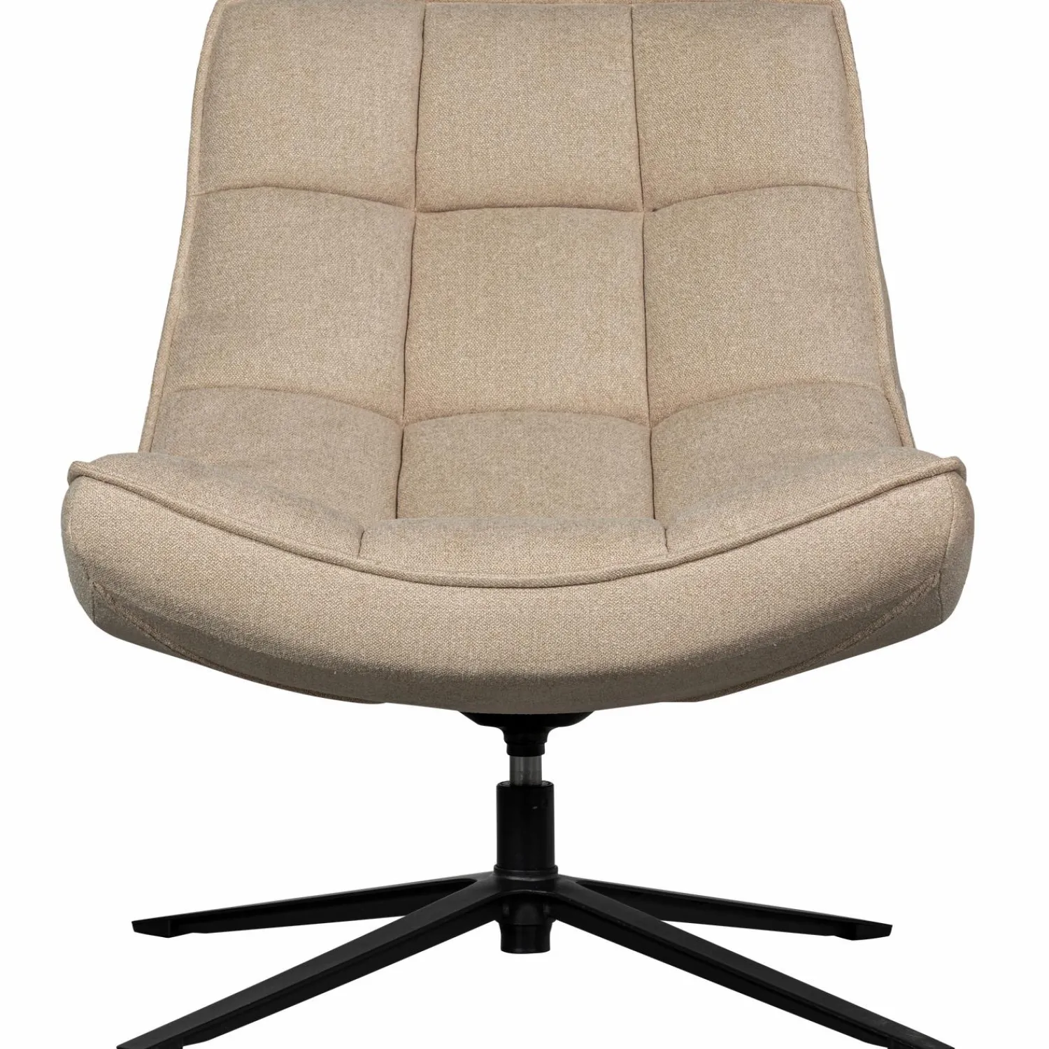 Clearance WOOOD Maudi draaifauteuil Naturel