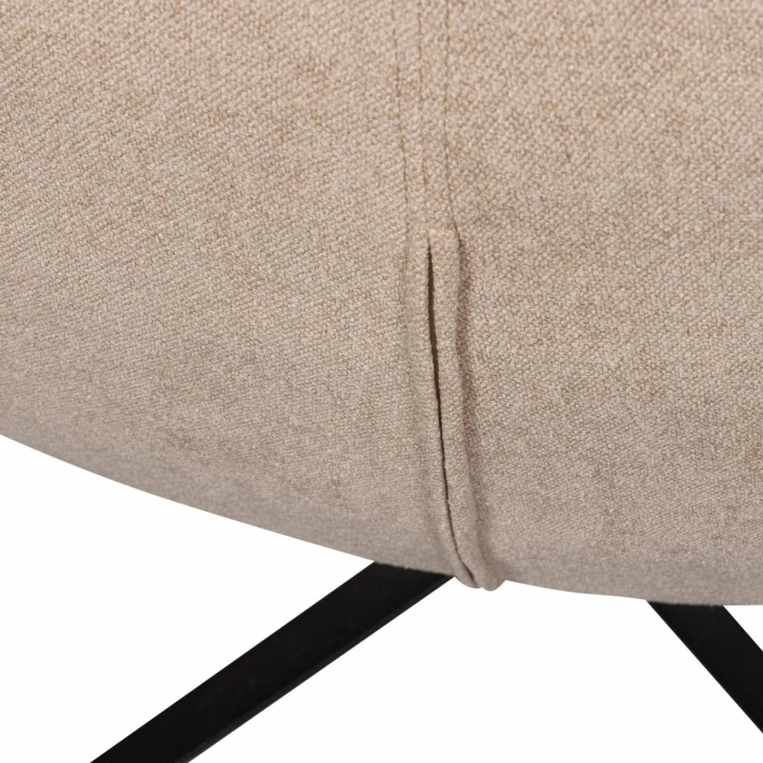 Clearance WOOOD Maudi draaifauteuil Naturel