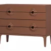 WOOOD Merge ladekast/commode oud roze