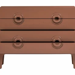WOOOD Merge ladekast/commode oud roze
