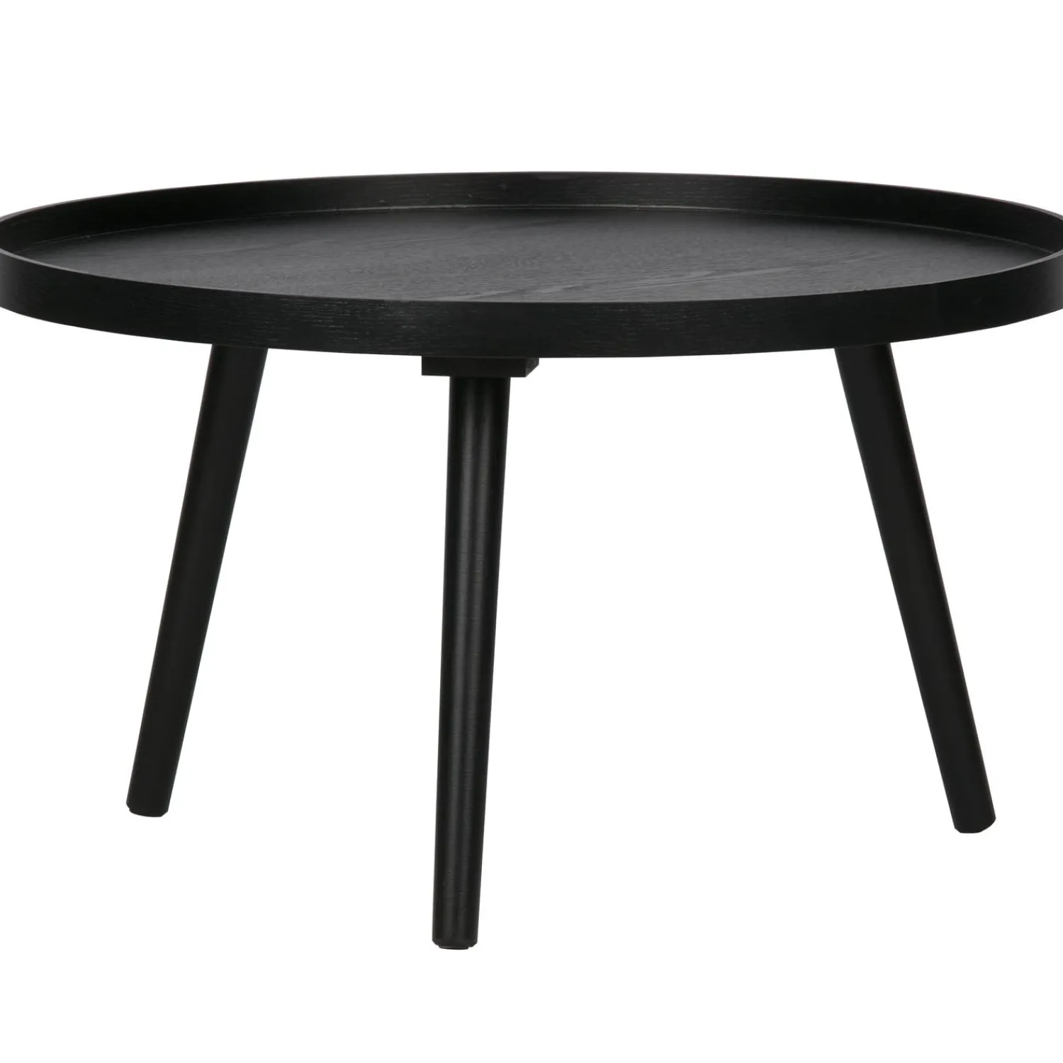 Sale WOOOD Mesa bijzettafel L hout Zwart