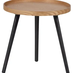 New WOOOD Mesa bijzettafel M hout 45xø45 Naturel