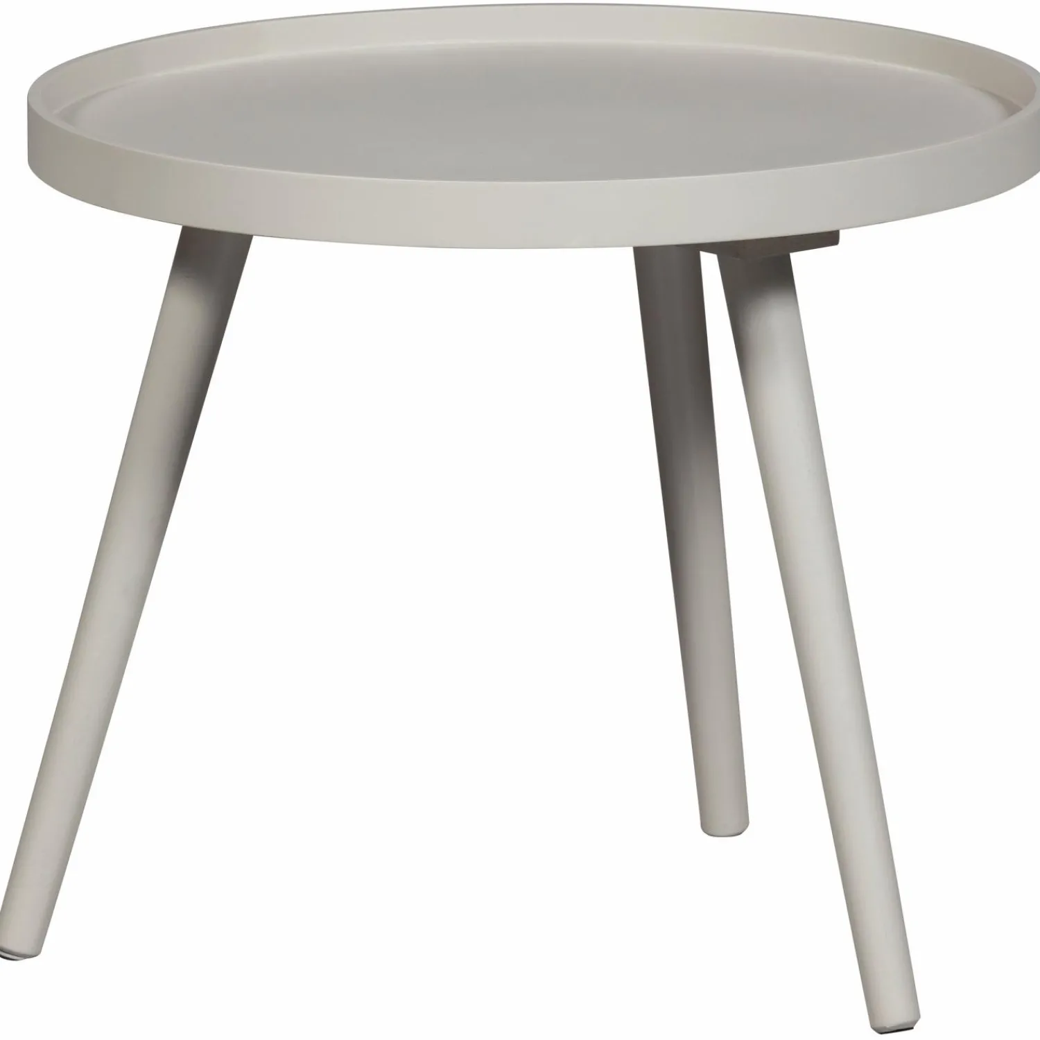 Best WOOOD Mesa bijzettafel M hout 45xø45 Zand