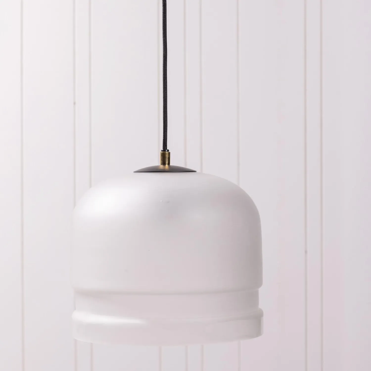 Hot WOOOD Micah hanglamp glas off white