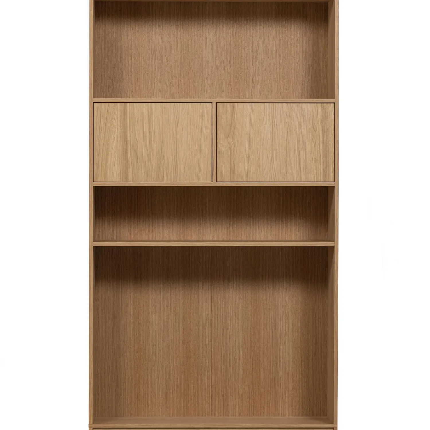 WOOOD Modulair bovenkast 110 cm eiken naturel mat