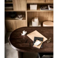 WOOOD Modulair bovenkast 110 cm eiken naturel mat