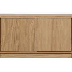 Online WOOOD Modulair onderkast 77 cm eiken naturel mat