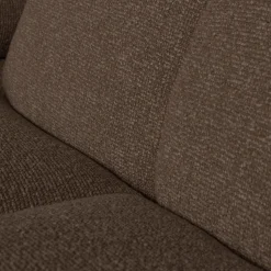 New WOOOD Mojo chaise longue bank rechts bouclé Bruin melange