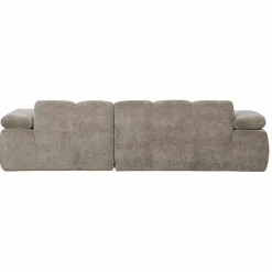 New WOOOD Mojo chaise longue bank rechts ribstof donker zand Donkerzand