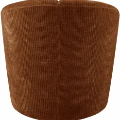 Clearance WOOOD Mojo draaifauteuil ribstof Roestbruin