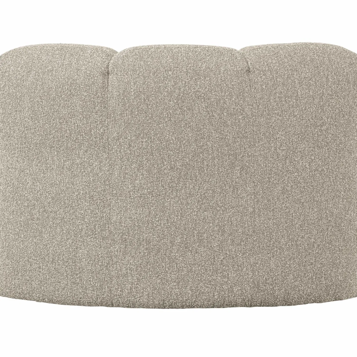 Hot WOOOD Mojo eetbankje hoek met rugleuning bouclé Beige melange