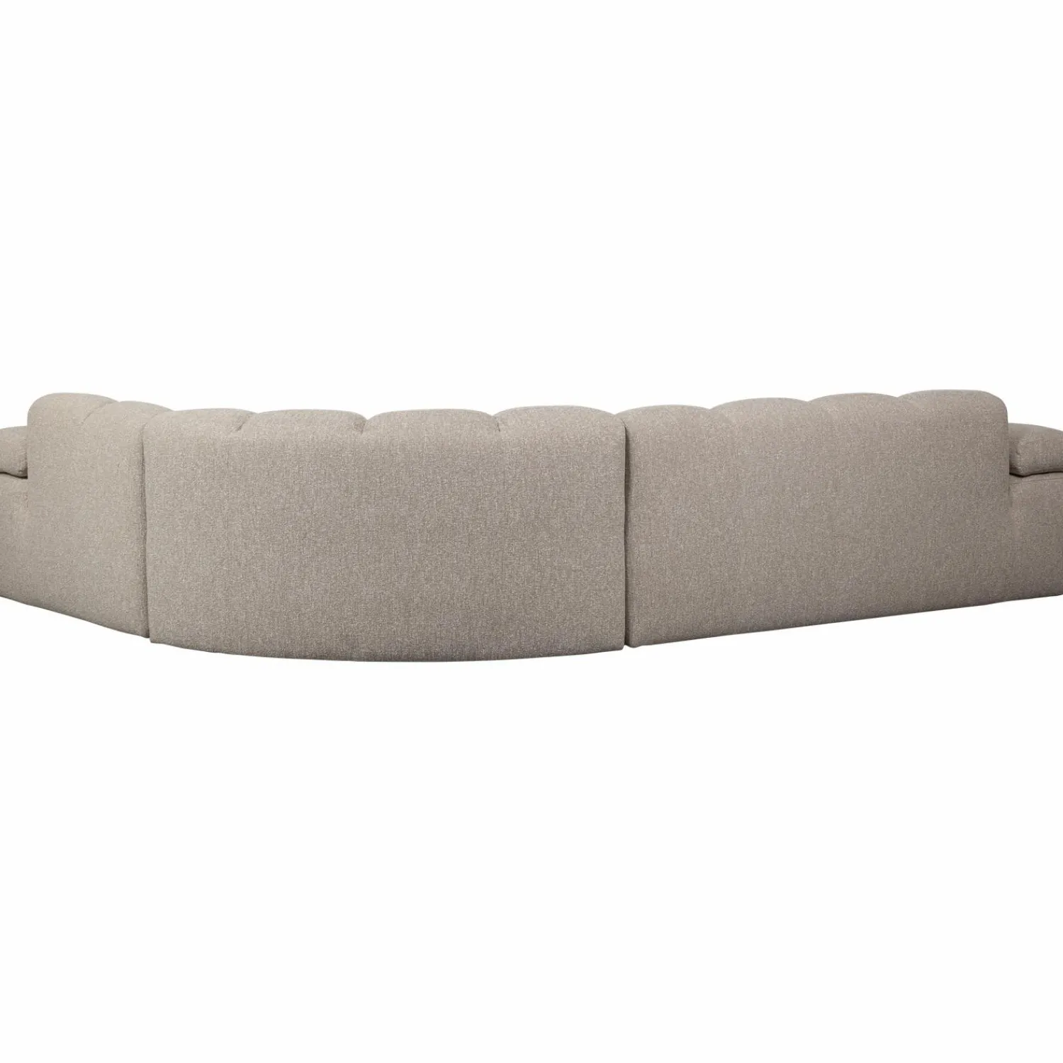 Hot WOOOD Mojo hoekbank rechts bouclé Beige melange